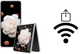 Générer un QR code avec la clé Wifi sur un Honor Magic V Flip