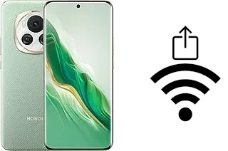Générer un QR code avec la clé Wifi sur un Honor Magic6