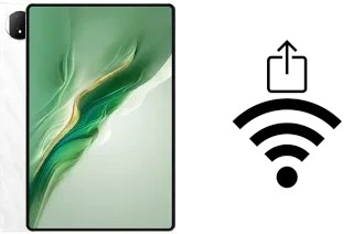 Générer un QR code avec la clé Wifi sur un Honor MagicPad 2 12.3
