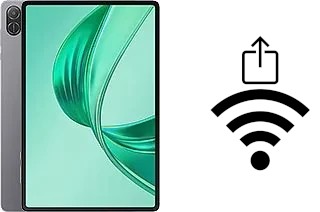 Générer un QR code avec la clé Wifi sur un Honor Pad X8a