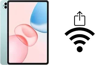 Générer un QR code avec la clé Wifi sur un Honor Pad 10