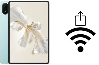 Générer un QR code avec la clé Wifi sur un Honor Pad 9 Pro