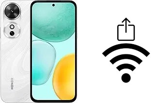 Générer un QR code avec la clé Wifi sur un Honor Play 60