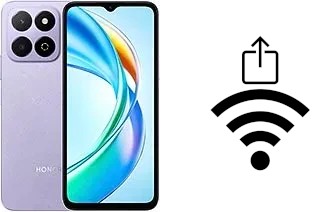 Générer un QR code avec la clé Wifi sur un Honor Play9A