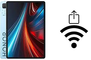 Générer un QR code avec la clé Wifi sur un Honor Tablet GT