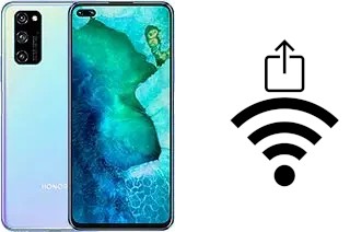 Générer un QR code avec la clé Wifi sur un Honor View30 Pro