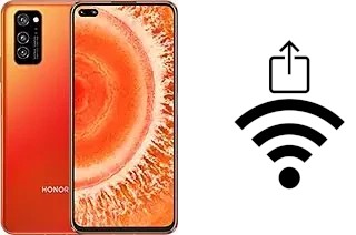 Générer un QR code avec la clé Wifi sur un Honor View30