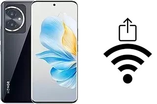 Générer un QR code avec la clé Wifi sur un Honor 100