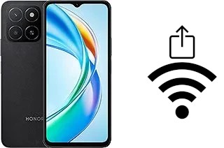 Générer un QR code avec la clé Wifi sur un Honor X5b