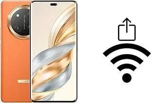Générer un QR code avec la clé Wifi sur un Honor X60 Pro