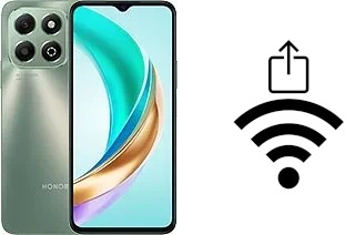 Générer un QR code avec la clé Wifi sur un Honor X6b