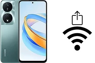 Générer un QR code avec la clé Wifi sur un Honor X7b 5G (50 MP)