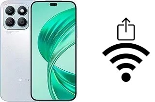 Générer un QR code avec la clé Wifi sur un Honor X8b