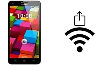 Générer un QR code avec la clé Wifi sur un Honor 3X Pro