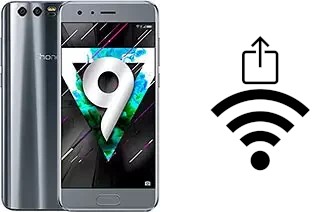 Générer un QR code avec la clé Wifi sur un Honor 9
