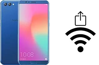 Générer un QR code avec la clé Wifi sur un Honor View 10