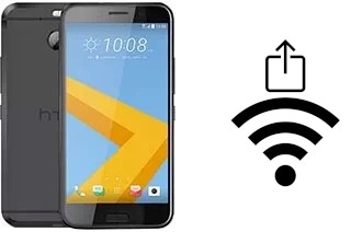 Générer un QR code avec la clé Wifi sur un HTC 10 evo