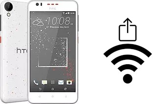 Générer un QR code avec la clé Wifi sur un HTC Desire 825