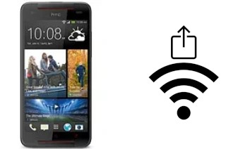 Générer un QR code avec la clé Wifi sur un HTC Butterfly S