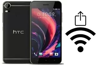 Générer un QR code avec la clé Wifi sur un HTC Desire 10 Compact