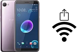 Générer un QR code avec la clé Wifi sur un HTC Desire 12