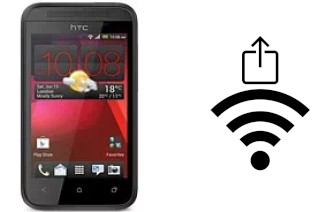 Générer un QR code avec la clé Wifi sur un HTC Desire 200
