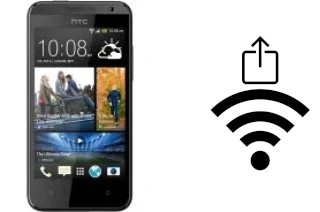 Générer un QR code avec la clé Wifi sur un HTC Desire 300