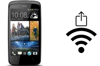 Générer un QR code avec la clé Wifi sur un HTC Desire 500