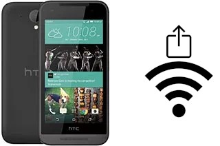 Générer un QR code avec la clé Wifi sur un HTC Desire 520