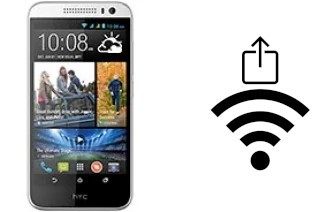 Générer un QR code avec la clé Wifi sur un HTC Desire 616 dual sim