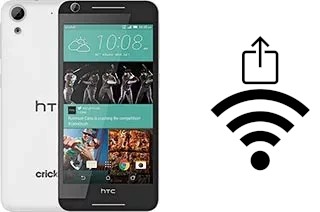 Générer un QR code avec la clé Wifi sur un HTC Desire 625