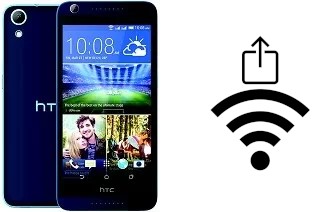 Générer un QR code avec la clé Wifi sur un HTC Desire 626G+