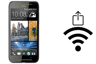 Générer un QR code avec la clé Wifi sur un HTC Desire 700