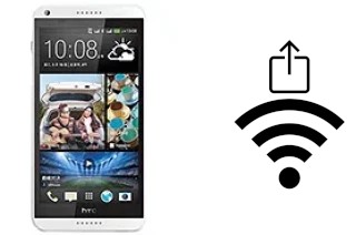 Générer un QR code avec la clé Wifi sur un HTC Desire 816