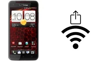 Générer un QR code avec la clé Wifi sur un HTC DROID DNA