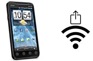 Générer un QR code avec la clé Wifi sur un HTC EVO 3D CDMA