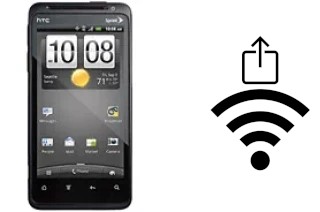 Générer un QR code avec la clé Wifi sur un HTC EVO Design 4G