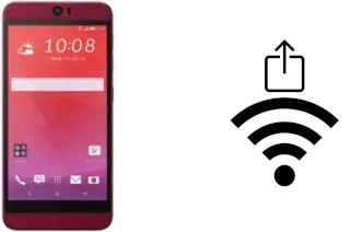 Générer un QR code avec la clé Wifi sur un HTC J Butterfly