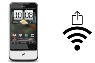 Générer un QR code avec la clé Wifi sur un HTC Legend