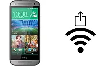 Générer un QR code avec la clé Wifi sur un HTC One mini 2