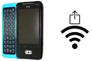 Générer un QR code avec la clé Wifi sur un HTC Paradise