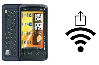 Générer un QR code avec la clé Wifi sur un HTC EVO Shift 4G