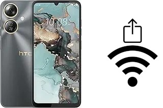 Générer un QR code avec la clé Wifi sur un HTC Wildfire E5 Plus