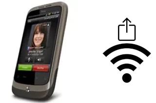 Générer un QR code avec la clé Wifi sur un HTC Wildfire