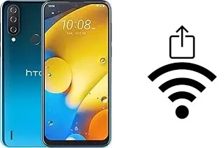 Générer un QR code avec la clé Wifi sur un HTC Wildfire R70