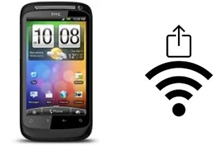 Générer un QR code avec la clé Wifi sur un HTC Desire S