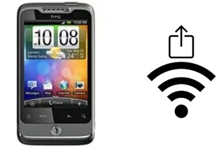 Générer un QR code avec la clé Wifi sur un HTC Wildfire CDMA