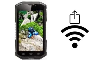 Générer un QR code avec la clé Wifi sur un Huadoo W506