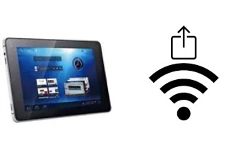 Générer un QR code avec la clé Wifi sur un Huawei MediaPad