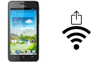 Générer un QR code avec la clé Wifi sur un Huawei Ascend G615
